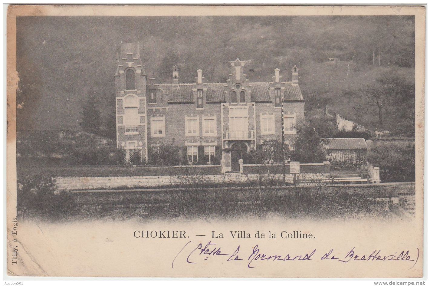 27983g   VILLA DE LA COLLINE - Chokier - 1902 - Flémalle