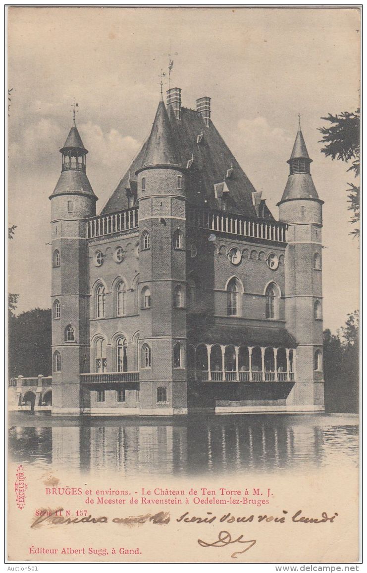 28005g   CHATEAU DE TEN TORRE - Mr DE MEESTER DE RAVENSTEIN -  KASTEEL - Sysseelle - Brugge