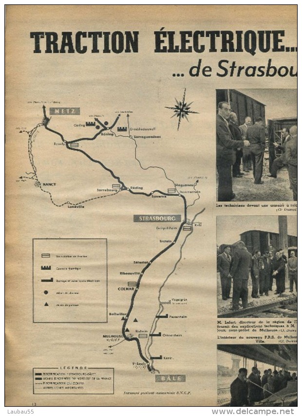 LA VIE DU RAIL N 606  21 JUILLET 1957 PERPIGNAN AUTORAIL STRASBOURG MULHOUSE  GEISPOLSHEIM TOURS  BENFELD SELESTAT  STEF - Non Classificati