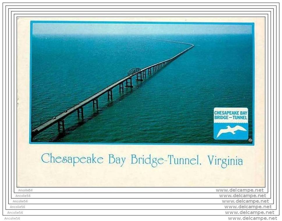 CHESAPEAKE BAY BRIDGE TUNNEL VIRGINIA - Chesapeake