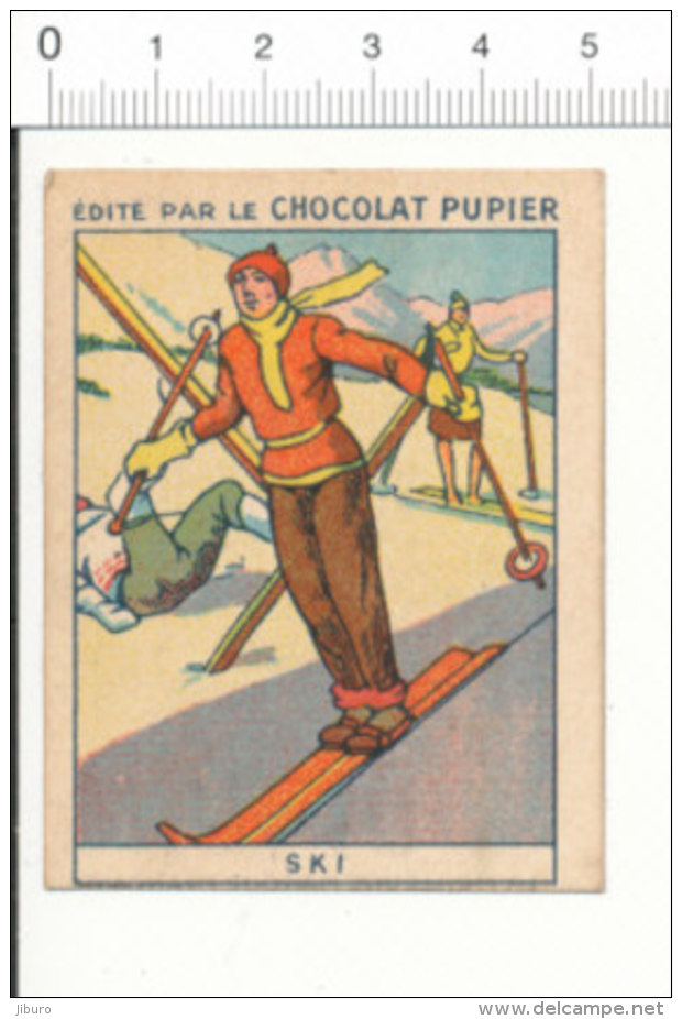 Chromo Chocolat Pupier Sports Modernes  / Sport Ski / 138/1-B - Other & Unclassified