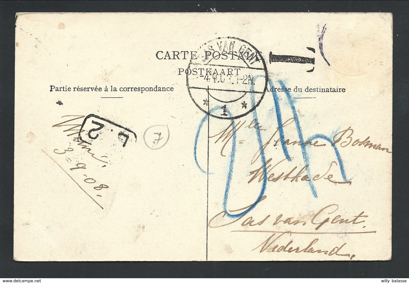 +++ CPA - BRUXELLES - ETTERBEEK - La Caserne Des Guides - Carte Animée - Cachet Taxe - Lagaert N° 26   // - Etterbeek