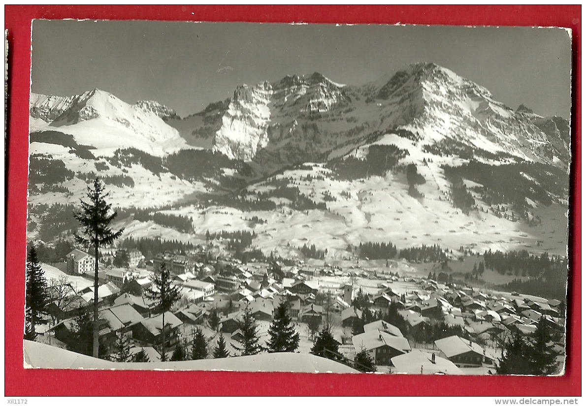 HBN-15  Adelboden, Bonderspitz, Lohner. Gelaufen In 1959 - Adelboden