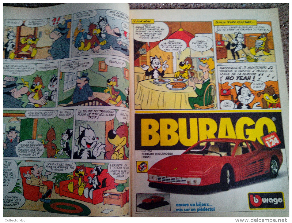 RRR VINTAGE COLLECTABLE COMICS FRANCE PIF N*969 1987 11F JOURNAL SPECIAL EDITION Burago Ferrari Car - Pif - Autres