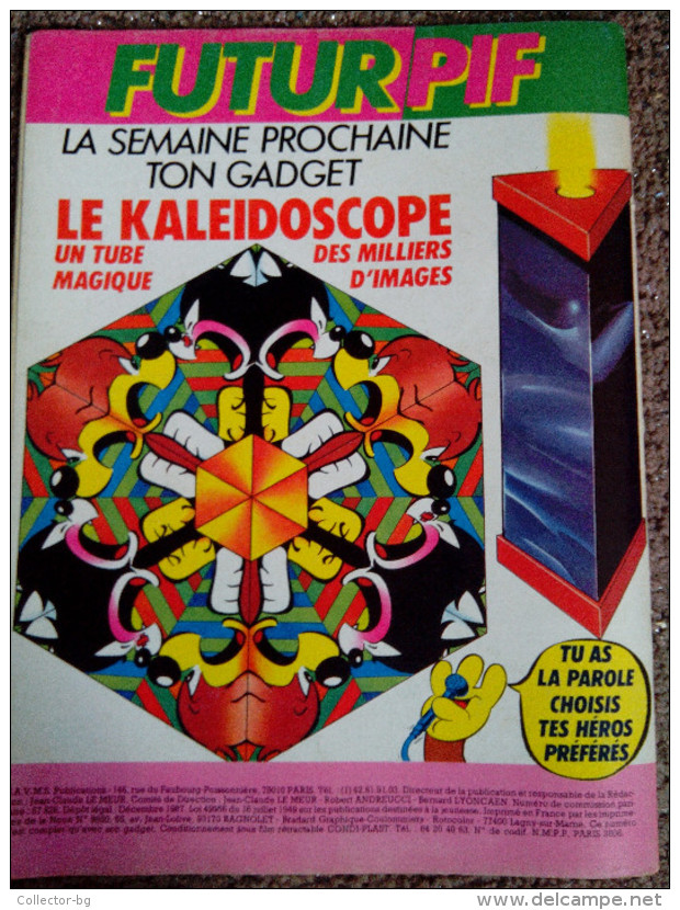 RRR VINTAGE COLLECTABLE COMICS FRANCE PIF N*978 1987 10F JOURNAL  EDITION - Pif - Autres
