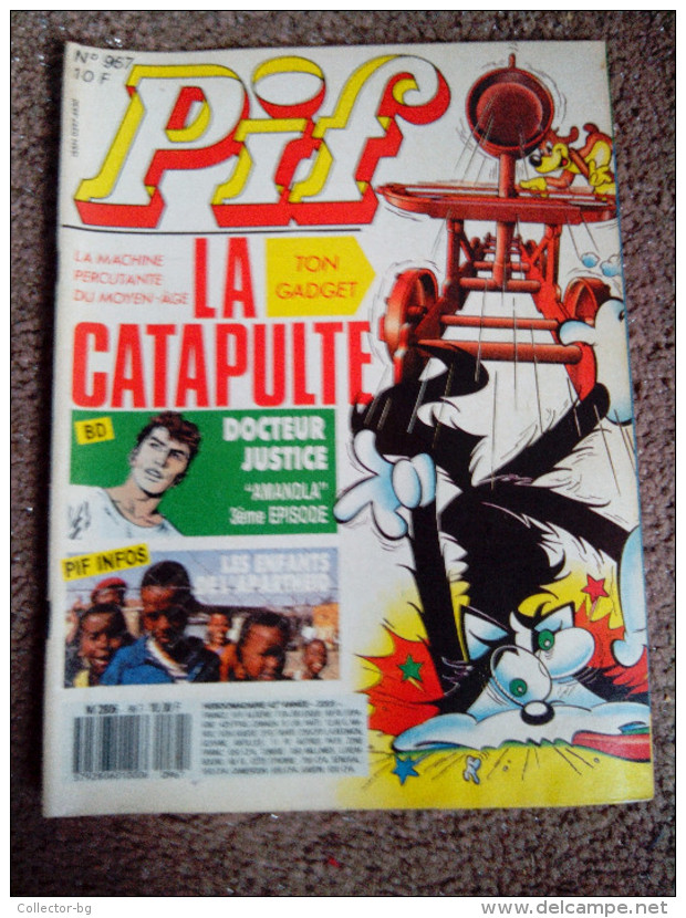 RRR VINTAGE COLLECTABLE COMICS FRANCE PIF N*957 1987 10F JOURNAL  EDITION - Pif - Autres