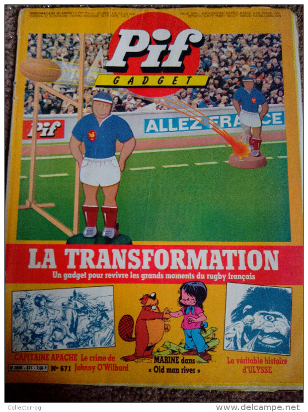 RRR VINTAGE COLLECTABLE COMICS FRANCE PIF N*671 EARLY GADGET  EDITION - Pif - Autres