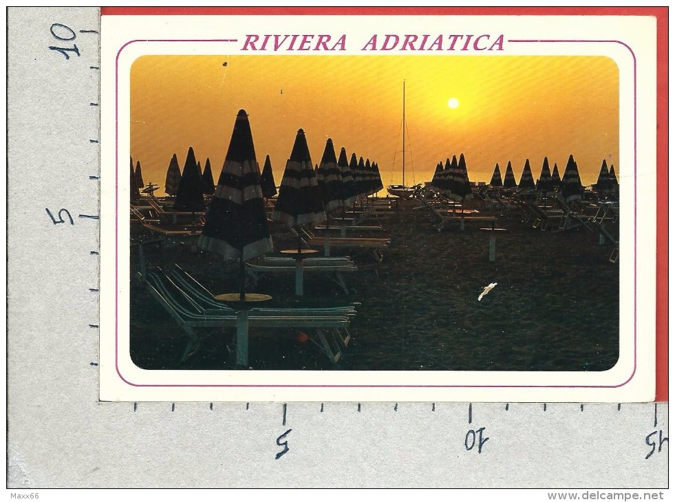 CARTOLINA NV ITALIA - RIVIERA ADRIATICA - Alba Sulla Spiaggia - 10 X 15 - Rimini