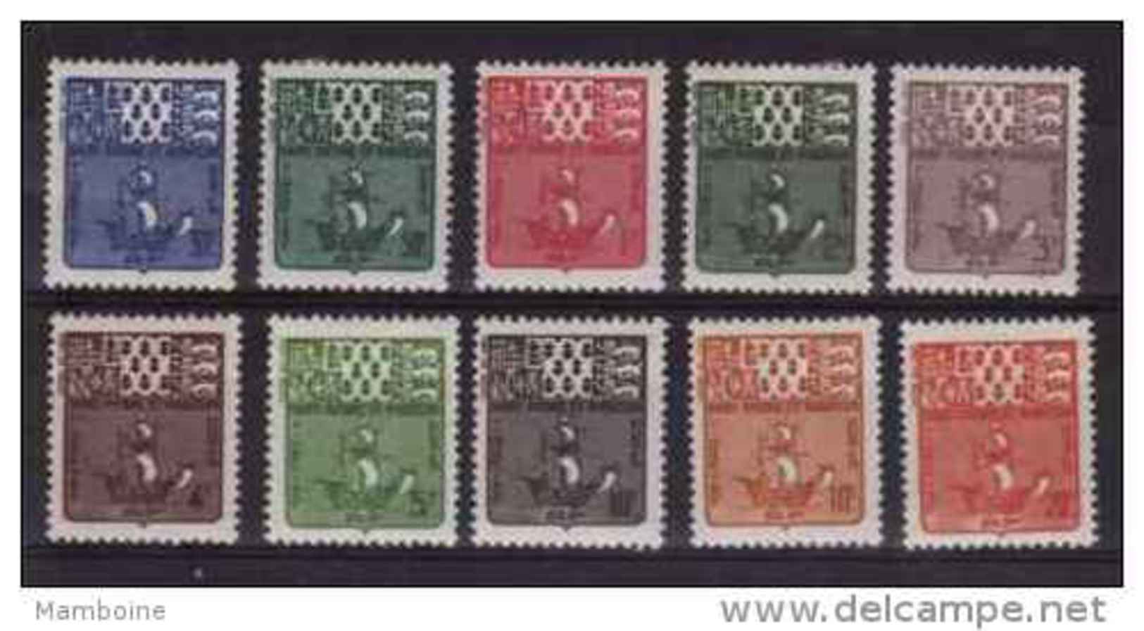 SPM  1947  Taxe N°67 / 76  Neuf * (avec Charniere) Serie Compl. - Postage Due