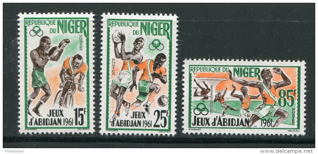 Niger Y&T N°114 à 116 Neufs Avec Charnière * - Niger (1960-...)