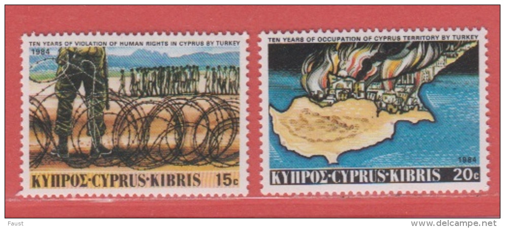 1984 ** (sans Charn., MNH, Postfrish)  Yv  613/4   	Mi  617/8	SG 639/40 - Nuevos