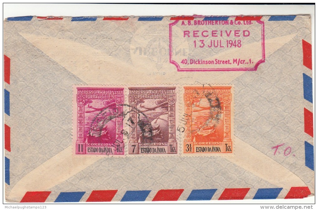 Portuguese India / Airmail - Other & Unclassified