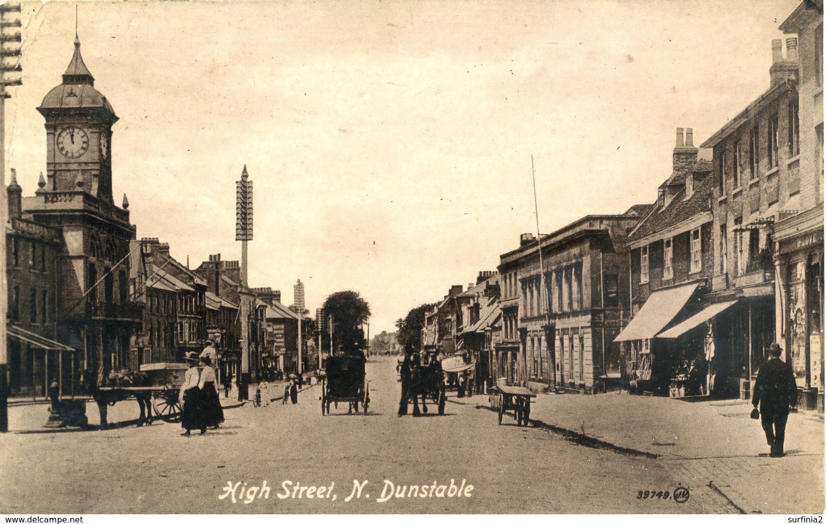 BEDS - DUNSTABLE - HIGH STREET N. 1917 Bd256 - Autres & Non Classés