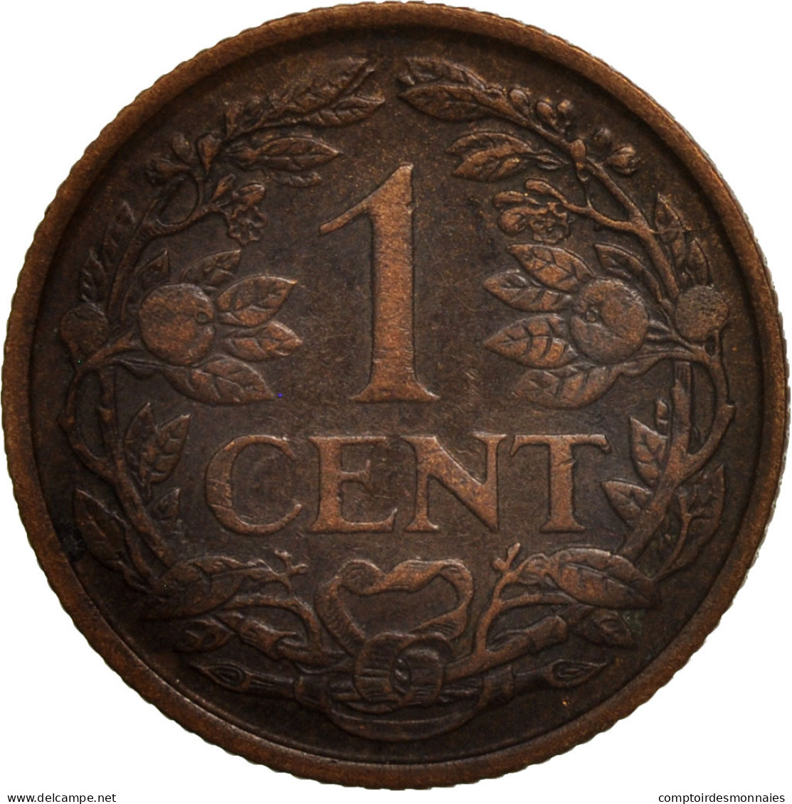 Monnaie, Pays-Bas, Wilhelmina I, Cent, 1941, TTB+, Bronze, KM:152 - 1 Centavos