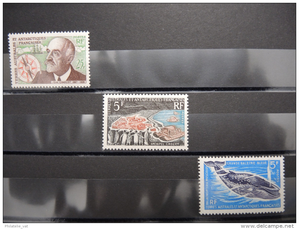 TAAF - N° 19, 20 Et 22 Luxes - Cote : 164 - A Voir - P20817 - Unused Stamps