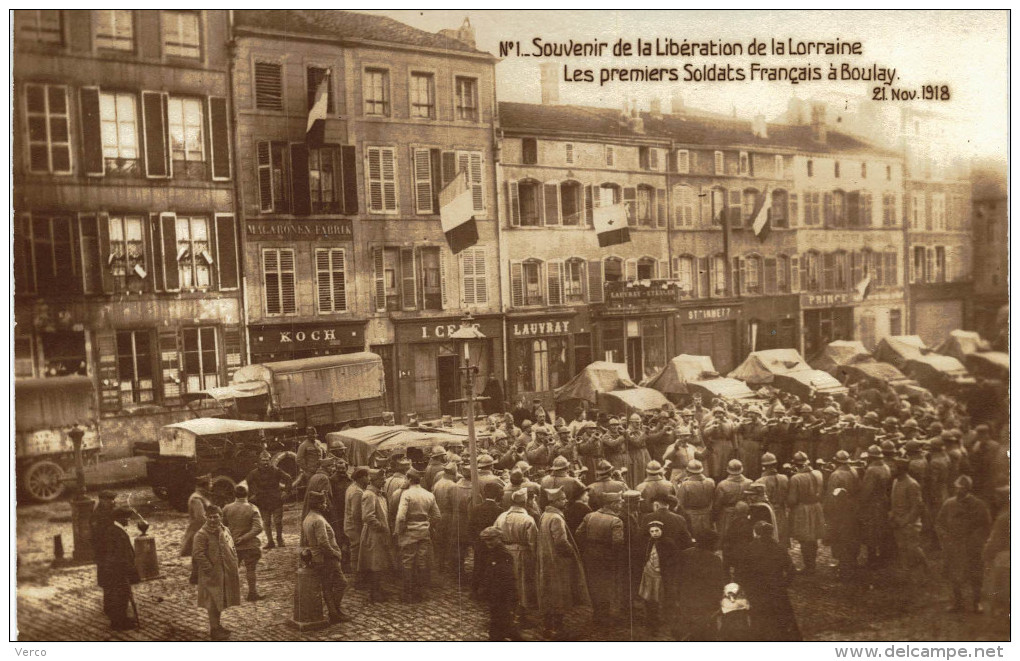 Carte Postale Ancienne De BOULAY - Boulay Moselle