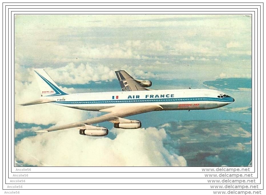 BOEING 707 INTERCONTINENTAL AIR FRANCE - 1946-....: Moderne