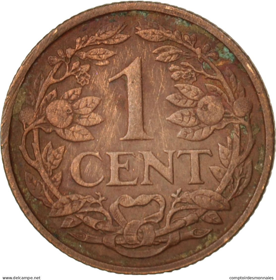 Monnaie, Pays-Bas, Wilhelmina I, Cent, 1940, TTB, Bronze, KM:152 - 1 Centavos
