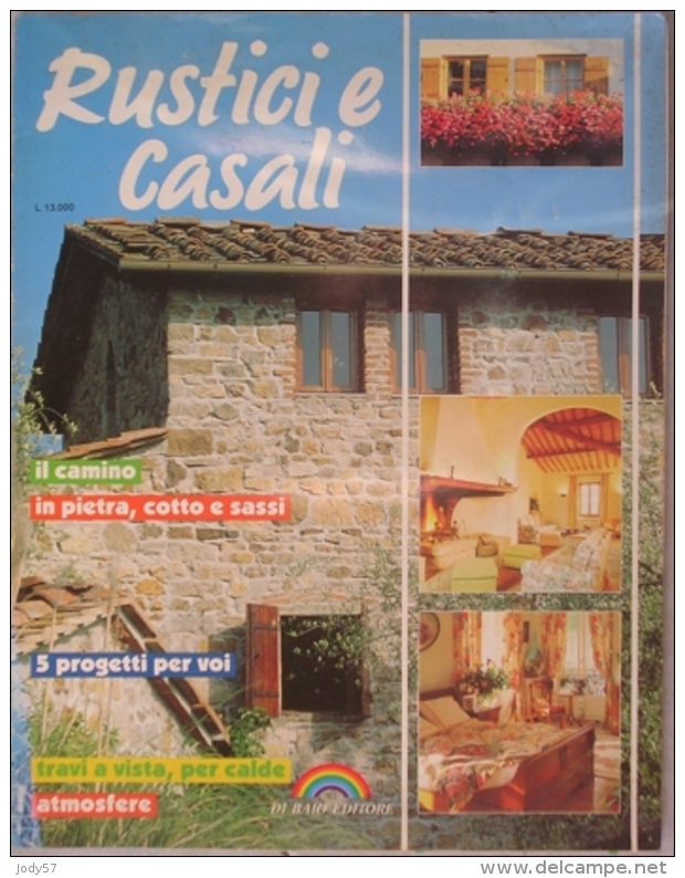 RUSTICI E CASALI - N.43 - 1994 - DI BAIO EDITORE - I CASONI DELLE LAGUNE VENETE - House, Garden, Kitchen