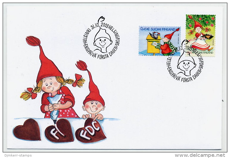 FINLAND 2003 Christmas FDC.  Michel 1676-77 - FDC