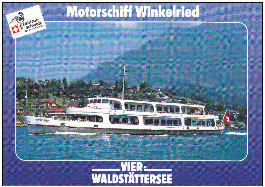 Ak Vierwaldstättersee, Motorschiff Winkelried - Ferries