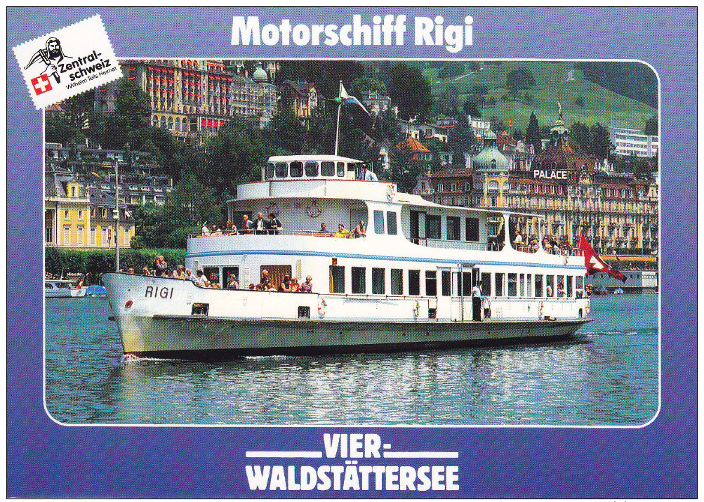 Ak Vierwaldstättersee, Motorschiff Rigi - Ferries