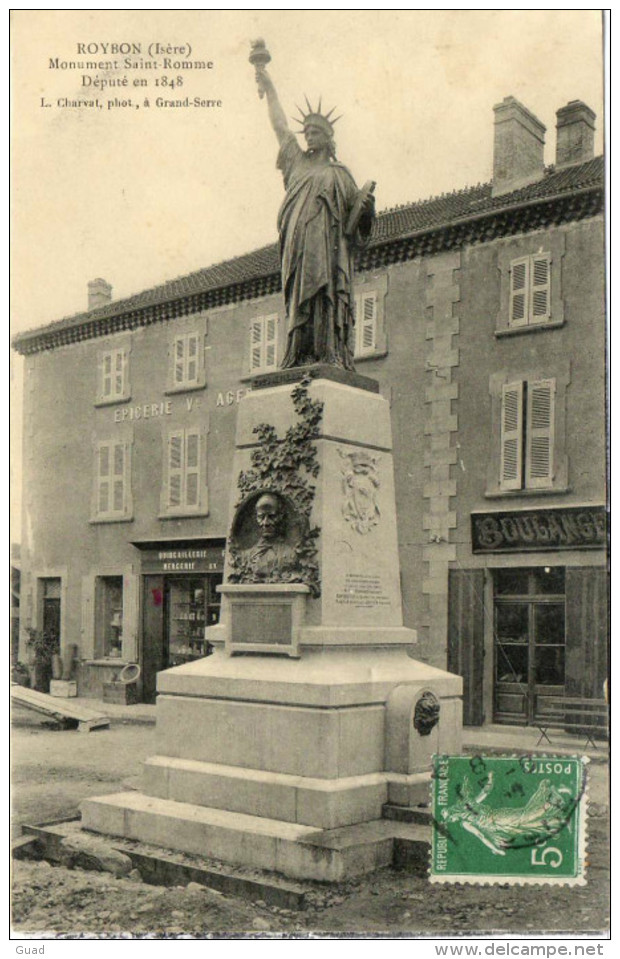 ROYBON - STATUE DE LA LIBERTE - Roybon