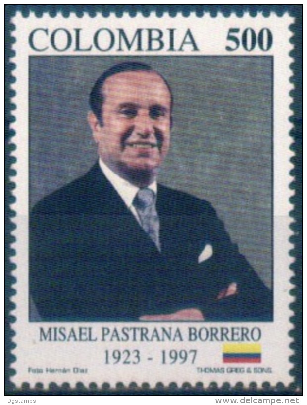 Colombia 1998. YT 1079 Misael Pastrana Borrero.  See Desc. - Colombie
