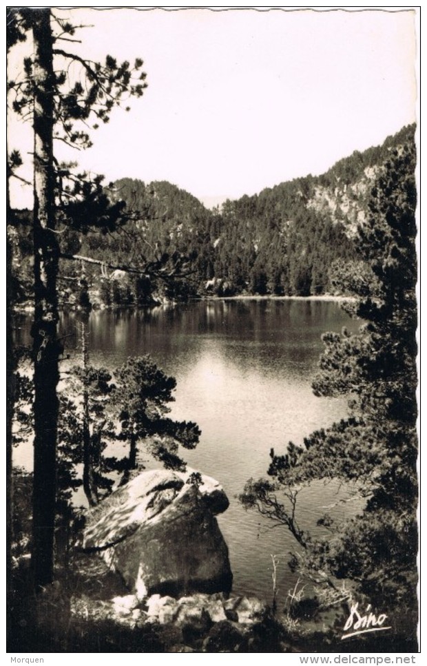 19478. Postal FONT ROMEU (Prades)  Lac Noir Prés De Bouillouses - Prades