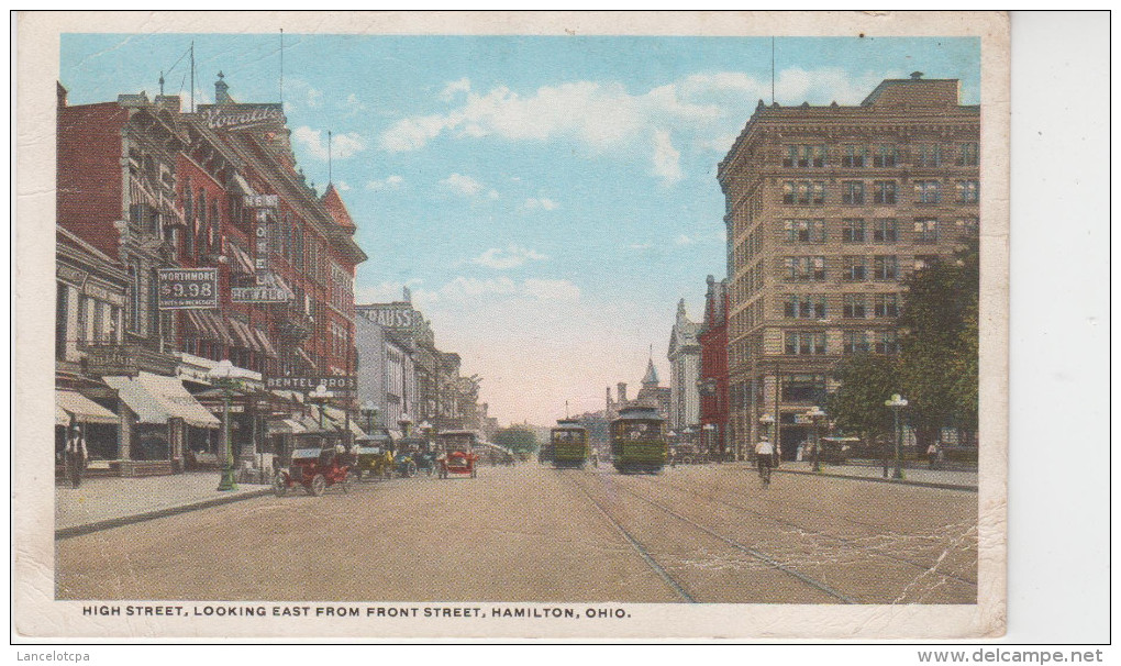 HIGH STREET - LOOKING EAST FROM FRONT STREET / HAMILTON - OHIO - Hamilton