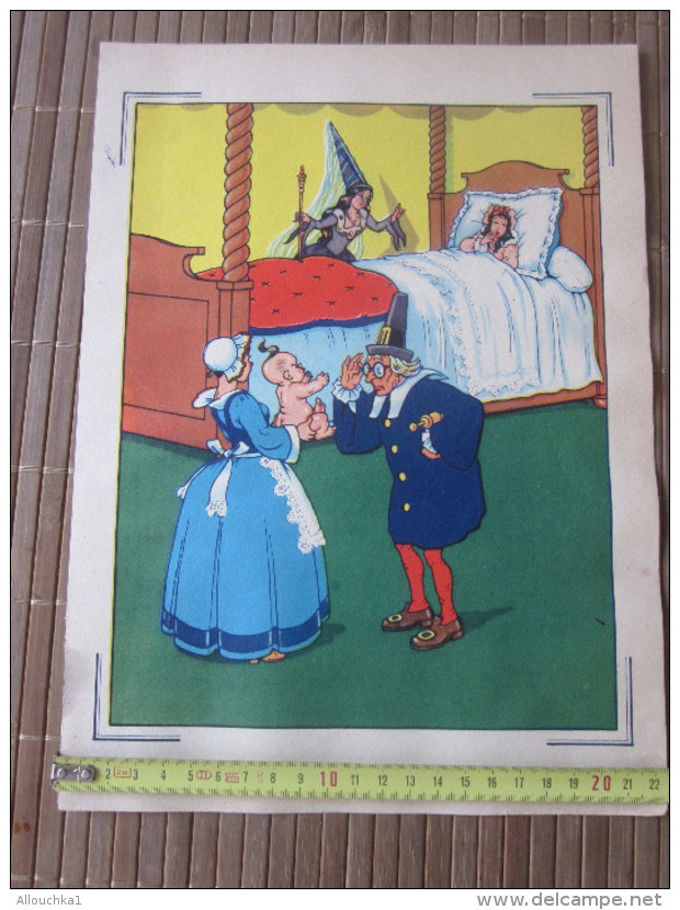 Print,Chromo Fairy Tale,Ideal To Frame In Some Child´s Room Very Refined,Antique-Vintage,History Children´s Story - Other & Unclassified