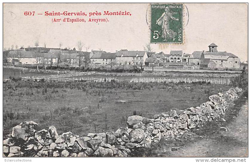 St Gervais Près Montézic        12   Vue Générale - Andere & Zonder Classificatie