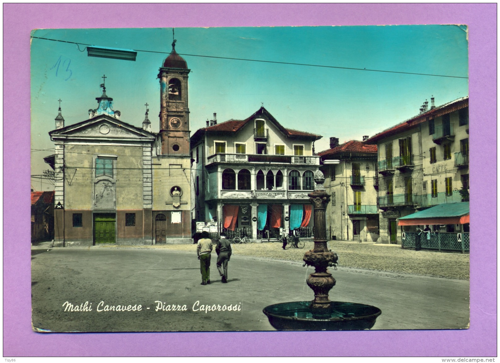 Mathi Canavese - Piazza Caporossi - Autres & Non Classés