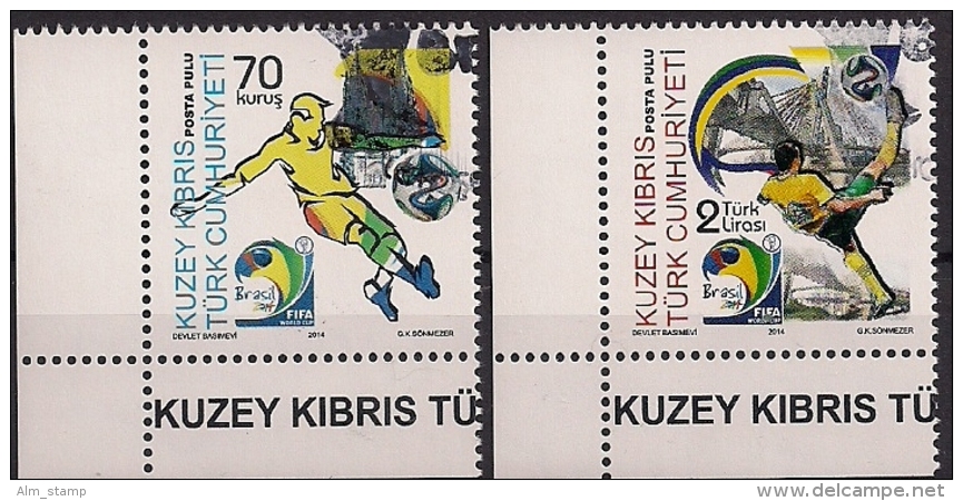 2014 Türkisch Zypern Mi. 789-90 Used - Used Stamps