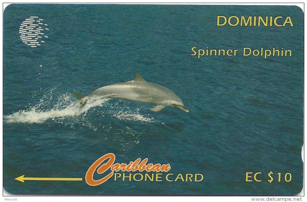 Dominica - Spinner Dolphin - 7CDMH - 1994, 10.000ex, Used - Dominica