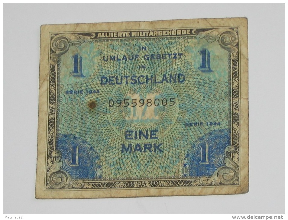 1 Eine Mark - Allied Occupation WWII - ALLEMAGNE - Série 1944  **** EN ACHAT IMMEDIAT **** - 1 Mark