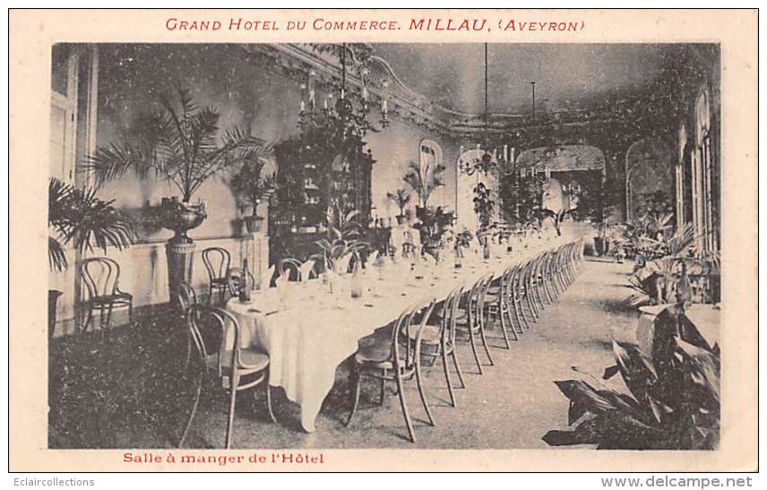 Millau       12     Salle A Manger Du Grand Hôtel - Millau