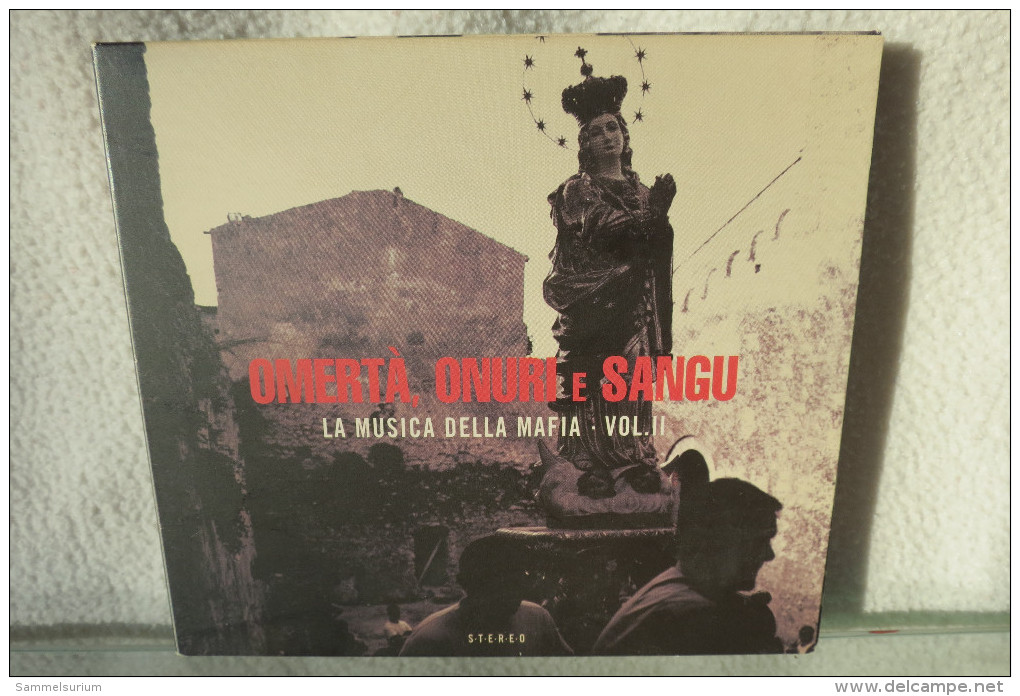 CD "Omertà, Onuri E Sangu" La Musica Della Mafia Vol. 2 - Andere - Italiaans