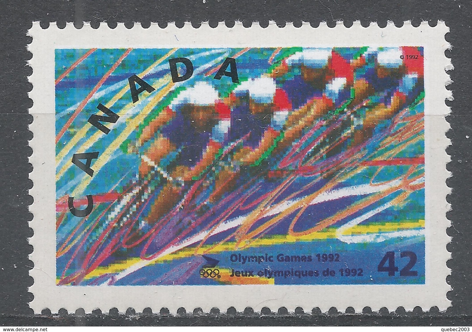 Canada 1992. Scott #1417 (MNH) Summer Olympic's Barcelona, Cycling - Neufs