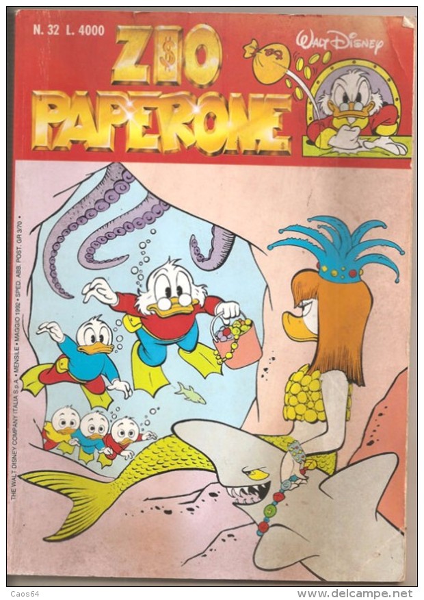 ZIO PAPERONE N. 32 - Disney