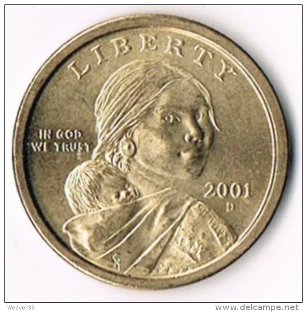 USA 2001D $1 - 2000-…: Sacagawea
