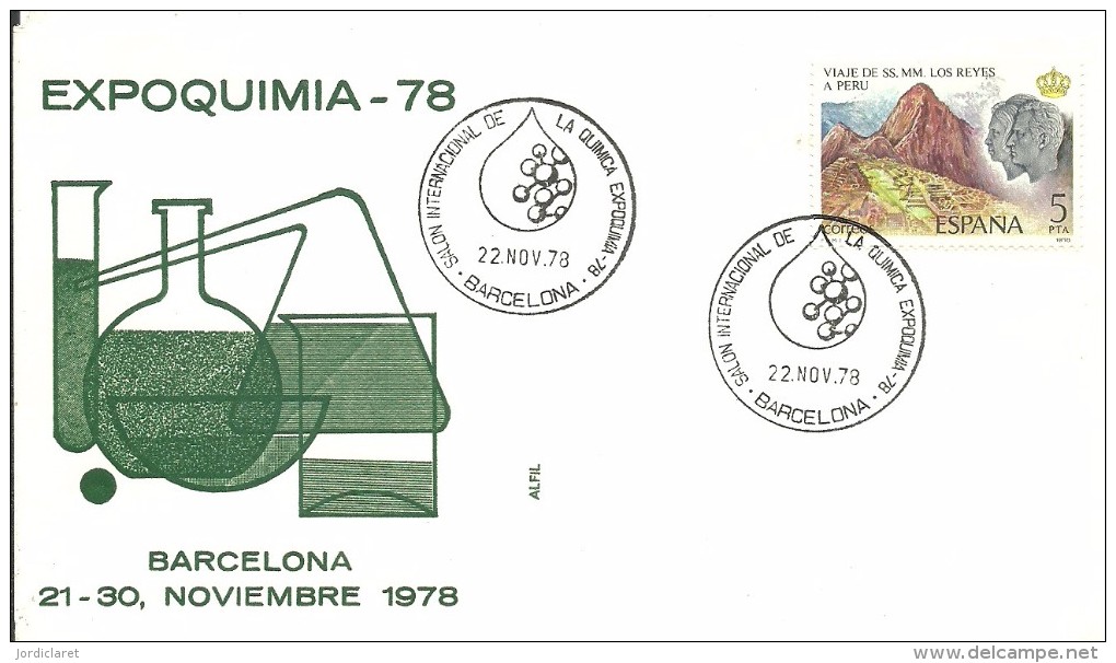 POSTMARKET 1978 ESPAÑA - Atome