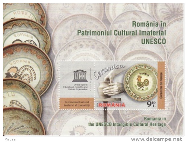 Roumanie 2014  - BF Unesco  Neuf** - Unused Stamps