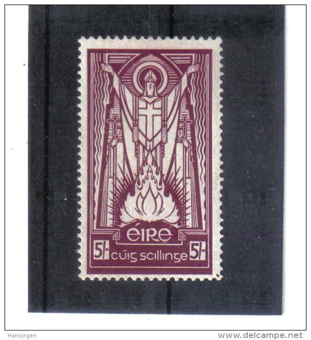 SAR323  IRLAND  1937  Michl  63 WZ 1  (*) FALZ  SIEHE ABBILDUNG - Unused Stamps