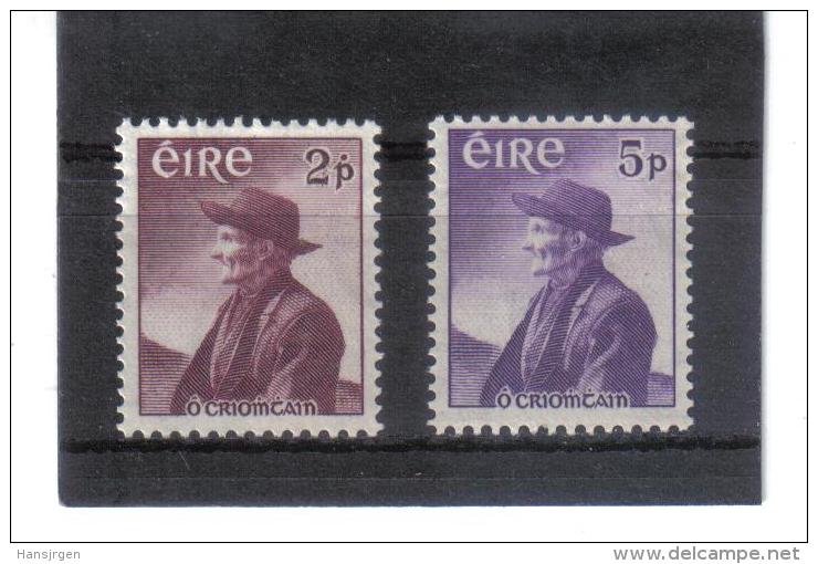 SAR336  IRLAND  1957   Michl  130/31  ** Postfrisch  Siehe ABBILDUNG - Ongebruikt