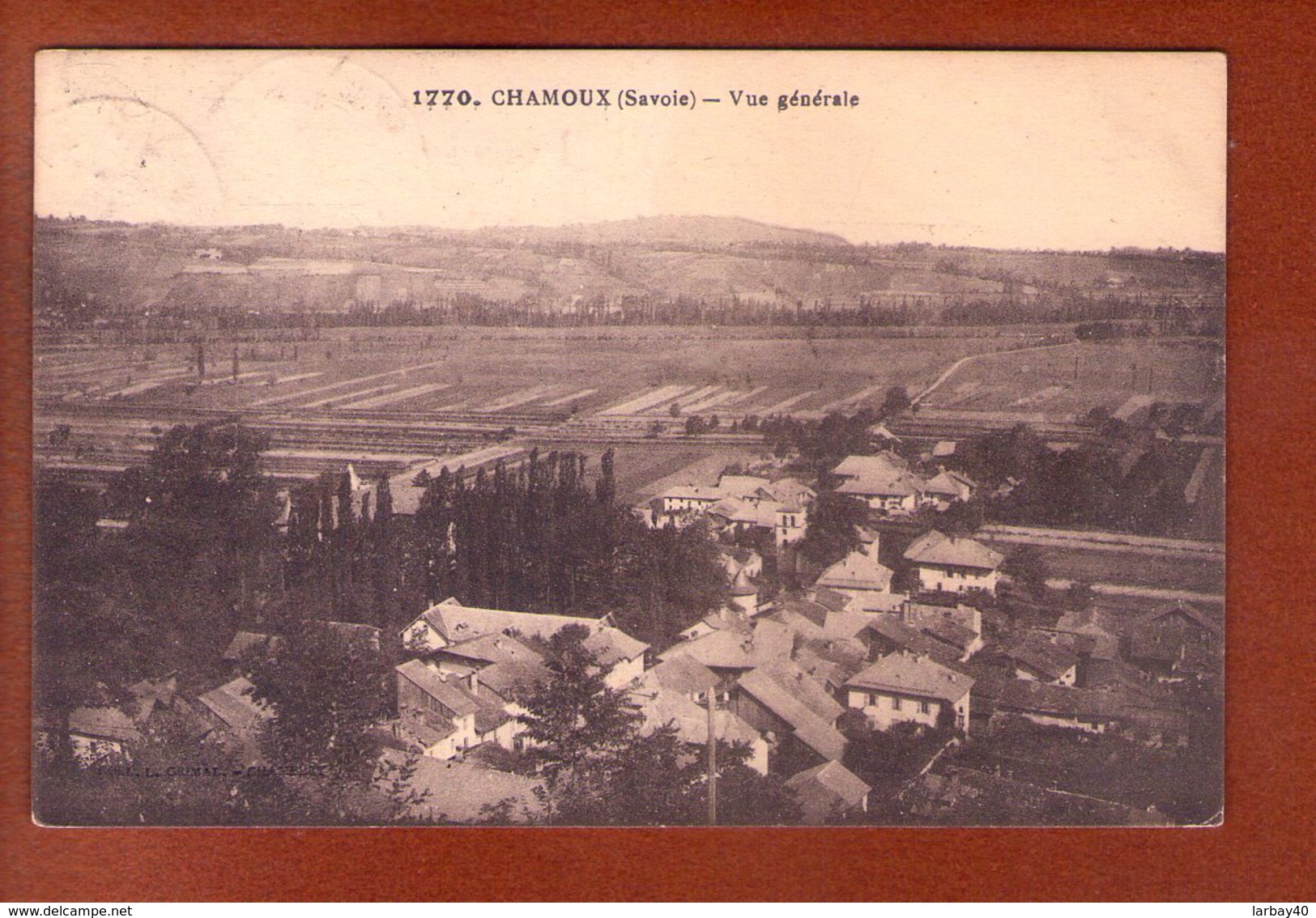 1 Cpa Chamoux Vue Generale - Chamoux Sur Gelon