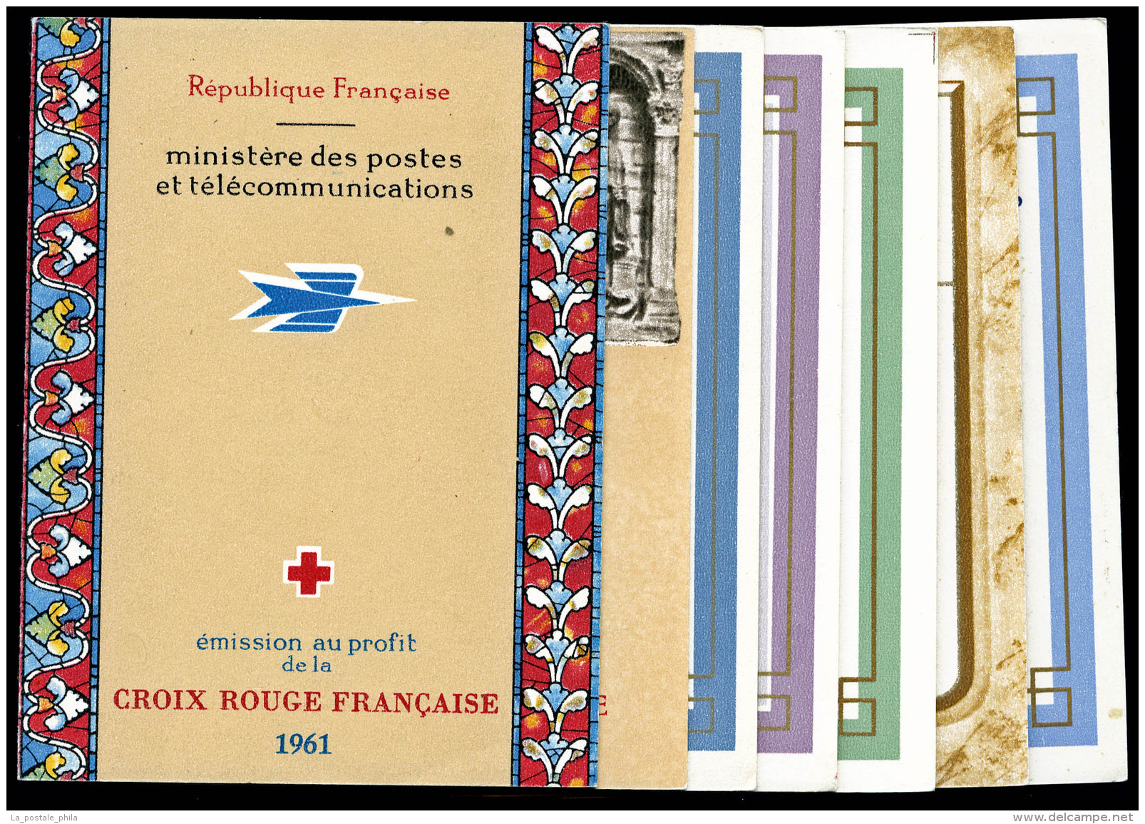 ** Carnets Croix Rouge De 1953 à 1960 (sf 1955), Les 7 Carnets TB   Qualité: **   Cote: 665 Euros - Cruz Roja