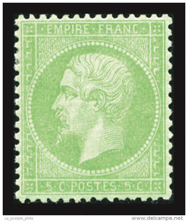 * N°35, 5c Vert-pâle Sur Bleu, Centrage Parfait. SUPERBE. R.R.R (signé Brun/certificats)  ... - 1871-1875 Ceres