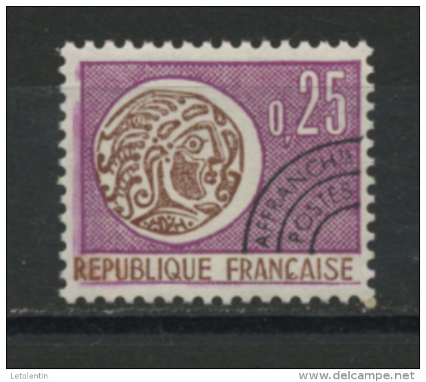 FRANCE -  PRÉOBLITÉRÉ MONNAIE GAULOISE - N° Yvert  126 ** - 1964-1988