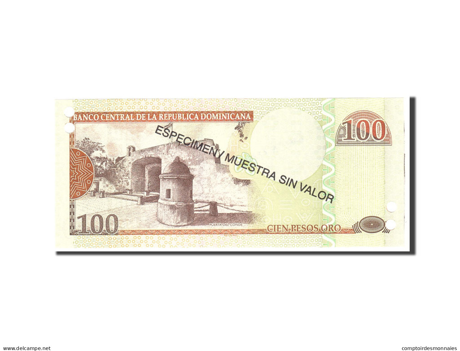 Billet, Dominican Republic, 100 Pesos Oro, 2009, Undated, KM:177s2, NEUF - Dominicana